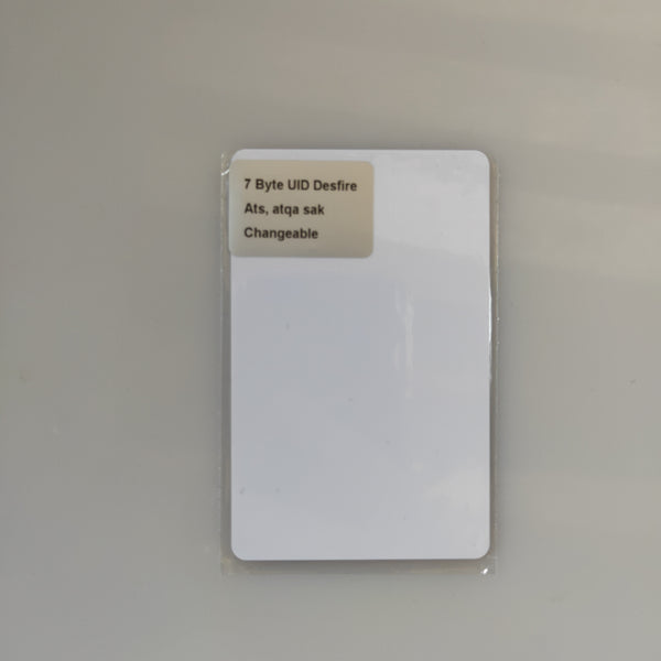 DESFire Card (4B & 7B UID Changeable)